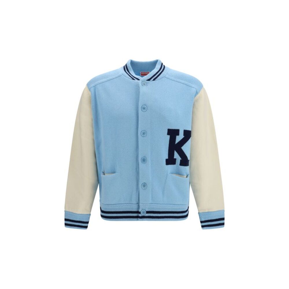 Kenzo Men Kenzo Varsity Wool Cardigan